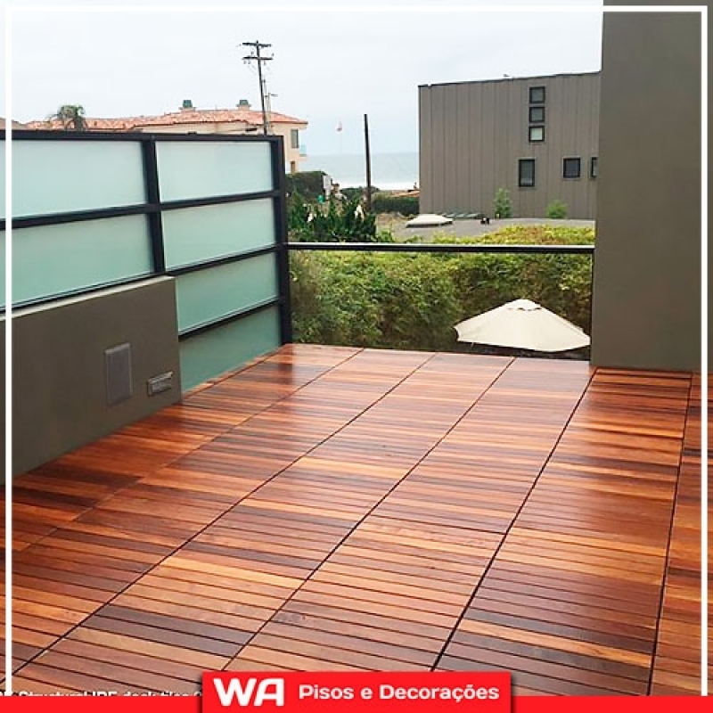 Deck Sacada Varanda Munhoz Júnior - Deck para Sacada de Apartamento