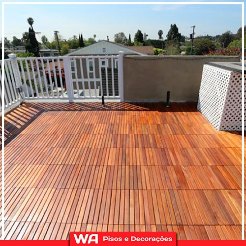 Onde Compro Deck Madeira Sacada Osasco - Deck para Sacada