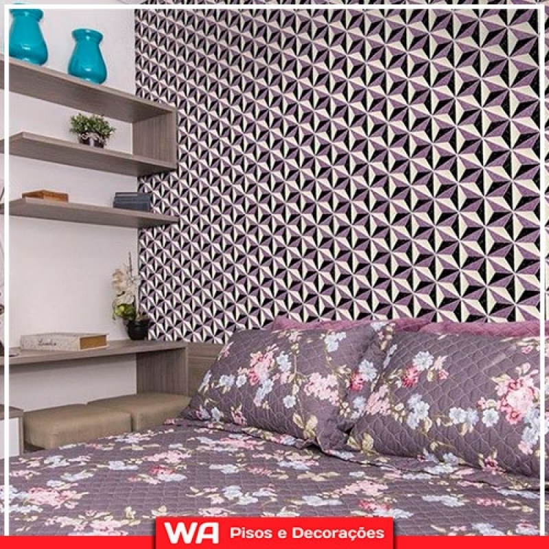 Papel de Parede para Quarto Instalação Caierias - Papel de Parede Quarto