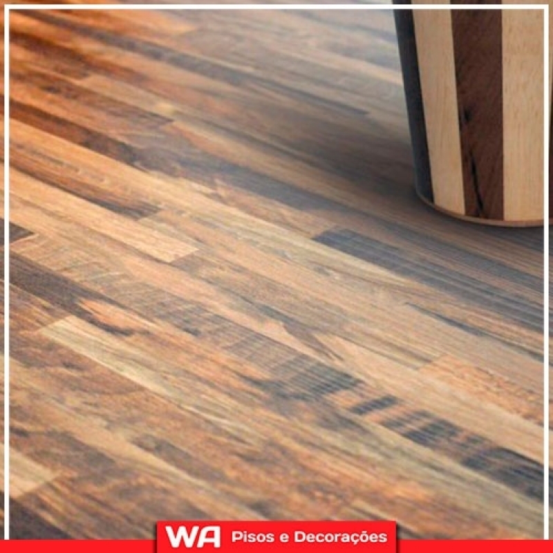 Piso Laminado Pvc Clicado Bussocaba - Piso Laminado Durafloor Clicado