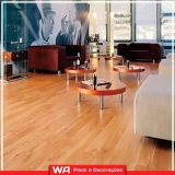 distribuidor de piso laminado durafloor clicado para sala Vila Menck