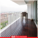 onde compro deck para sacada de apartamento Bela Vista